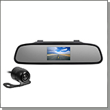 MasterPark 603-W-Z - беспроводная камера заднего вида с монитором в зеркале 3.5 дюйма